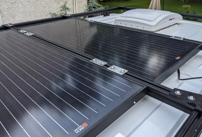 .. Solar Panels 4040 Profile Flush .. Solar Panels 4040 Profile Flush