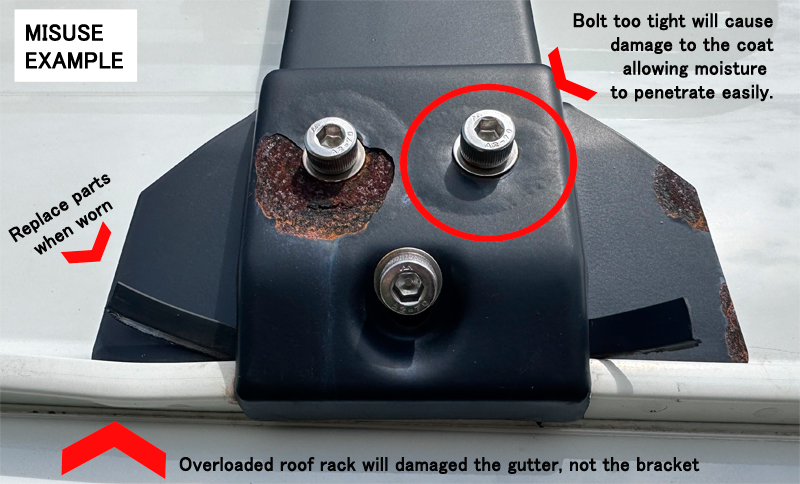 Ozroofracks | Rain Gutter Roof Rack