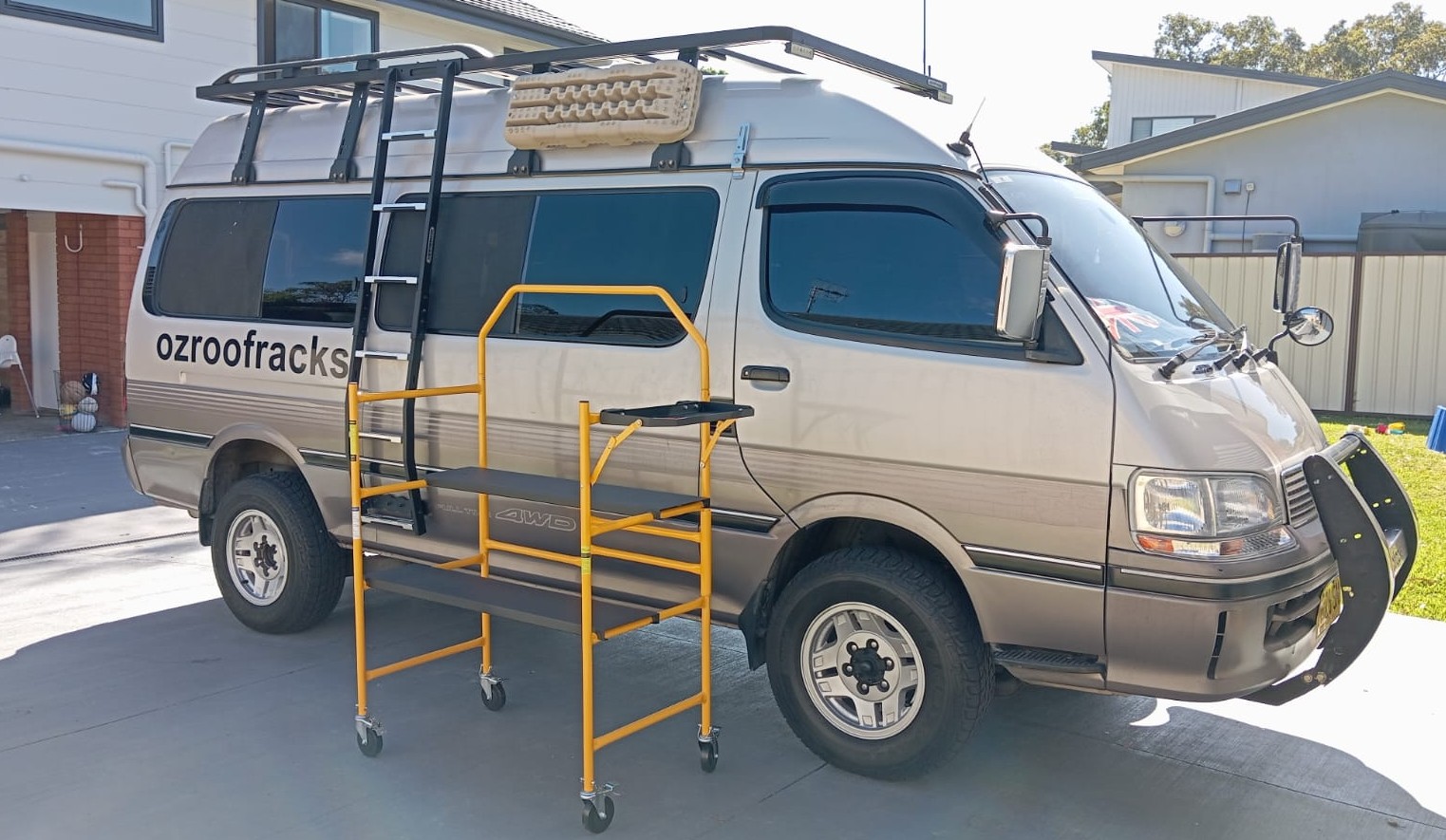 Ozroofracks | Rain Gutter Roof Rack